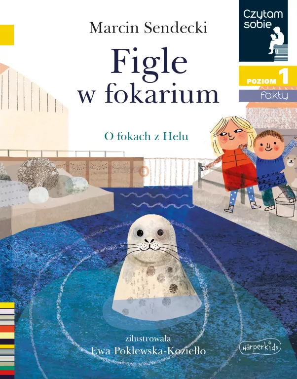 Figle w fokarium. Czytam sobie. Poziom 1 - tantis.pl