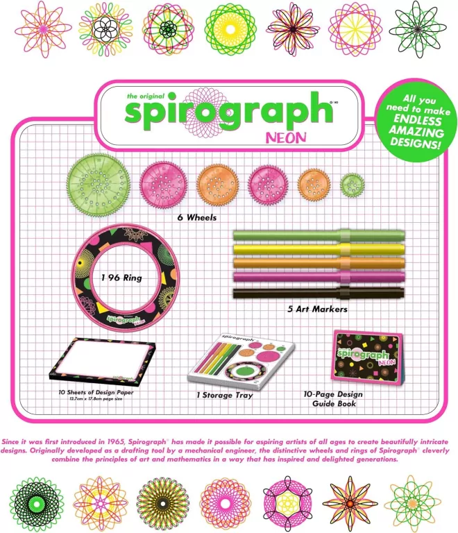 Spirograph Neon - tantis.pl