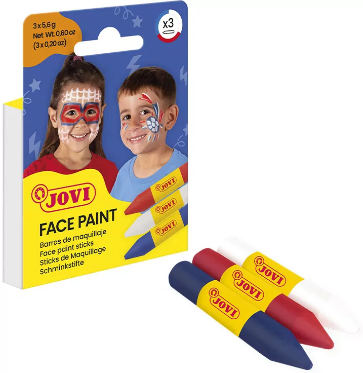 Make-up Kredki do twarzy 3 sztuki Adventure JOVI - tantis.pl