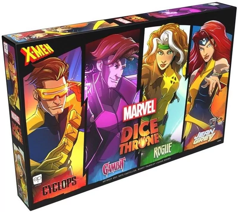 Marvel Dice Throne : Cyclops, Gambit, Jean Gray... - tantis.pl