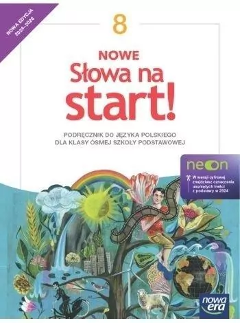 Słowa na start. Język polski. Podręcznik. Klasa 8. Szkoła podstawowa. Edycja 2024 - tantis.pl