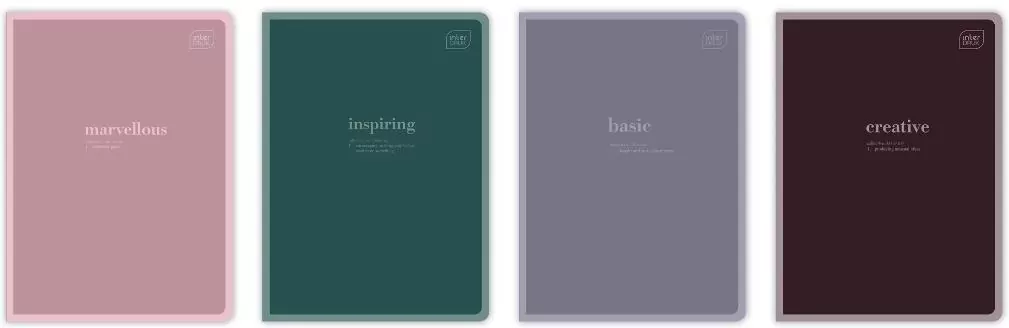 Zeszyt A5/60K gładki 70g Hybrid Words - tantis.pl