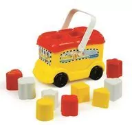 Autobus Baby Myszka Miki. Sorter z klockami - tantis.pl