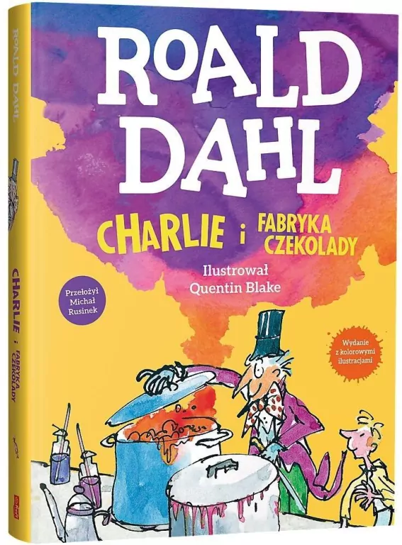 Charlie i fabryka czekolady. Wydanie kolorowe - tantis.pl