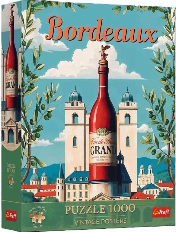 Puzzle 1000 Premium Plus Bordeaux, Francja TREFL - tantis.pl