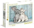 Puzzle 500. High Quality Collection. Kotek i Królik - tantis.pl