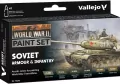 Vallejo: 70.202 - Model Color - WWII Soviet Armour & Infantry (6 x 18 ml) - tantis.pl