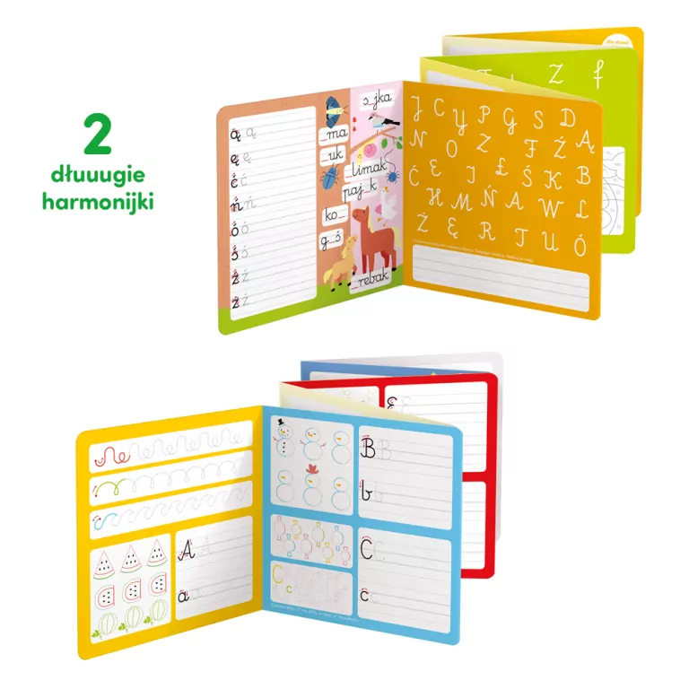 Piszę litery. Dłuuugie rysowanki. CzuCzu - tantis.pl