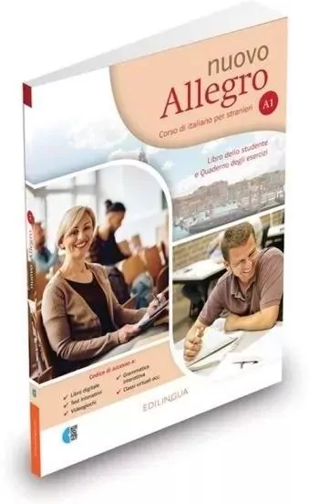 Nuovo Allegro A1 podręcznik + ćwiczenia + online - tantis.pl