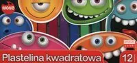 Plastelina kwadratowa 12 kolorów MONA - tantis.pl