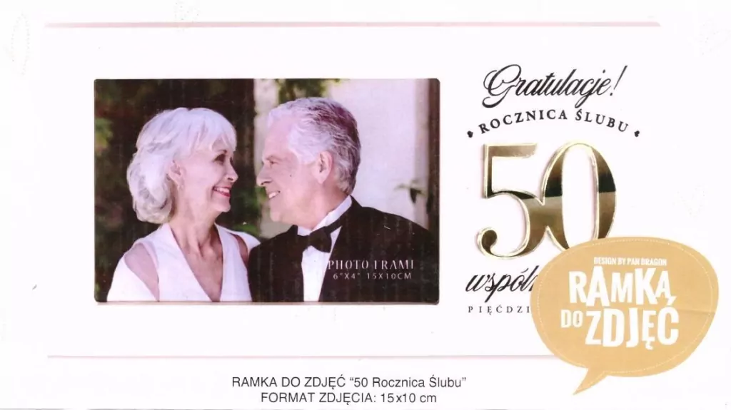 Ramka Harmony - 50 rocznica - tantis.pl