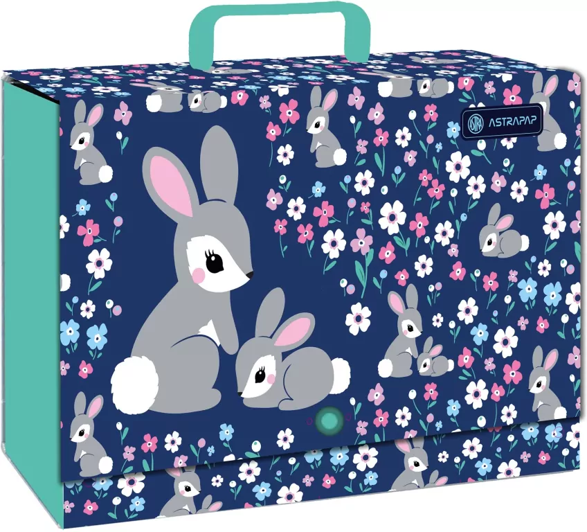 Teczka z rączką XL Baby Bunny - tantis.pl