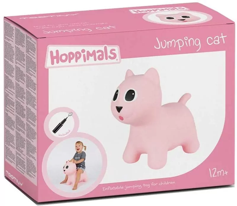 Skoczek Kotek różowy - tantis.pl