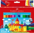 Flamastry Jumbo Zamek 12 kolorów FABER CASTELL - tantis.pl