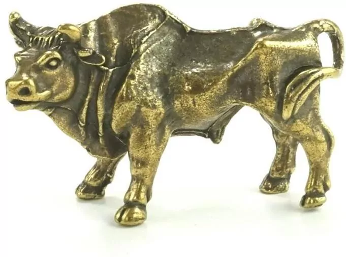 Figurka metalowa Byk. ABINO - tantis.pl