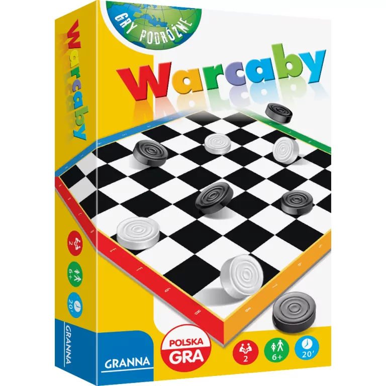 Warcaby mini wersja podróżna - tantis.pl