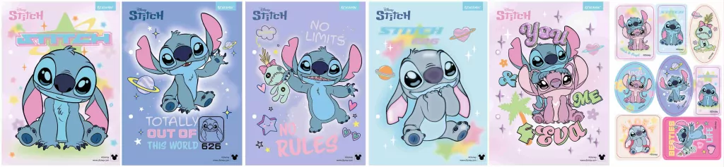 Wkłady do segregatora karteczki A5/13K Stitch mix - tantis.pl