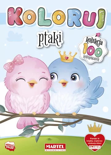 Koloruj. Ptaki - tantis.pl
