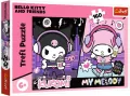 Puzzle 160 Kuromi rządzi Hello Kitty TREFL - tantis.pl