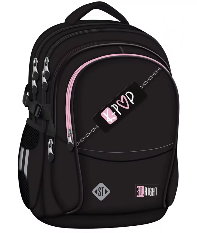 Plecak 4- komorowy Pink K-Pop St. Majewski - tantis.pl