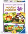 Puzzle 2/4/6/8 Forest Animal Fun - tantis.pl