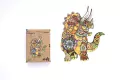 Puzzle drewniane eko 130. Triceratops - tantis.pl