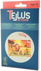 Drewniany rozkładany teatrzyk 3D - Lew