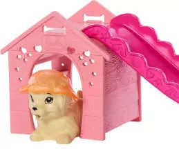 Barbie Puppy Pool Party z akcesoriami zmiana kolor - tantis.pl