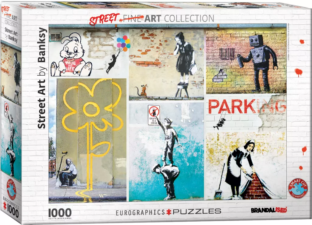Puzzle 1000. Banksy Street Art. 6000-5765 - tantis.pl