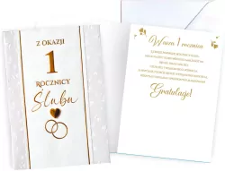 KARNET ROCZNICA SLUBU 1 B6 Z KOP DK-1333 KUKA