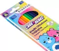 Kredki ołowkowe trójkątne Care Bears 12 kolorów - tantis.pl