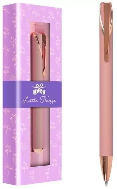 Długopis upominkowy w etui Little Things natural - tantis.pl