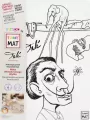 Mata transparentna Dali Funny Mat STRIGO - tantis.pl