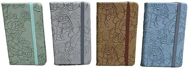 Notes z gumką Kwiaty. 1 sztuka - tantis.pl