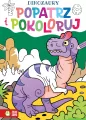 Popatrz i pokoloruj. Dinozaury - tantis.pl