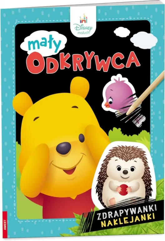 Disney Maluch.Mały odkrywca.Zdrapywanki naklejanki - tantis.pl