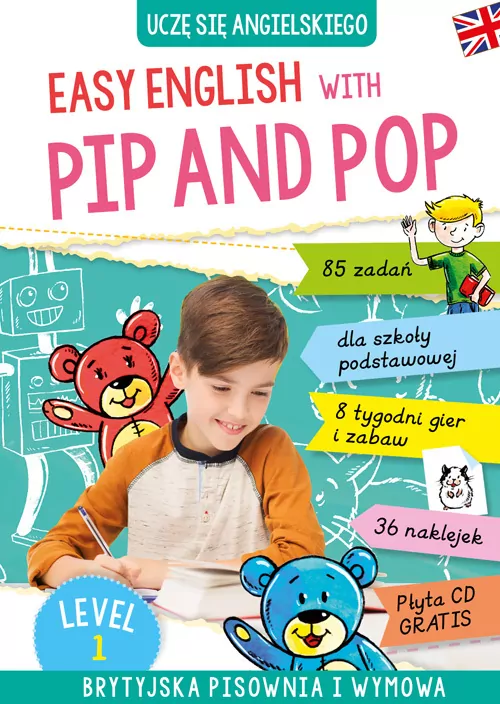 Easy English with Pip and Pop Level 1 + CD - tantis.pl
