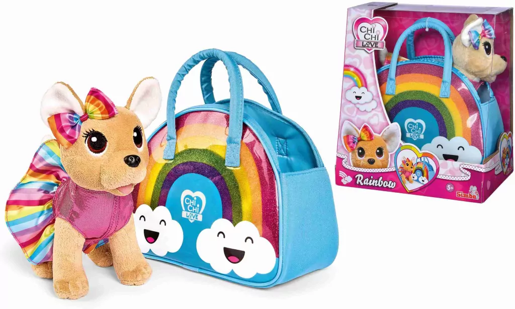 Chi Chi Love. Tęczowa moda. Piesek z torebką - tantis.pl
