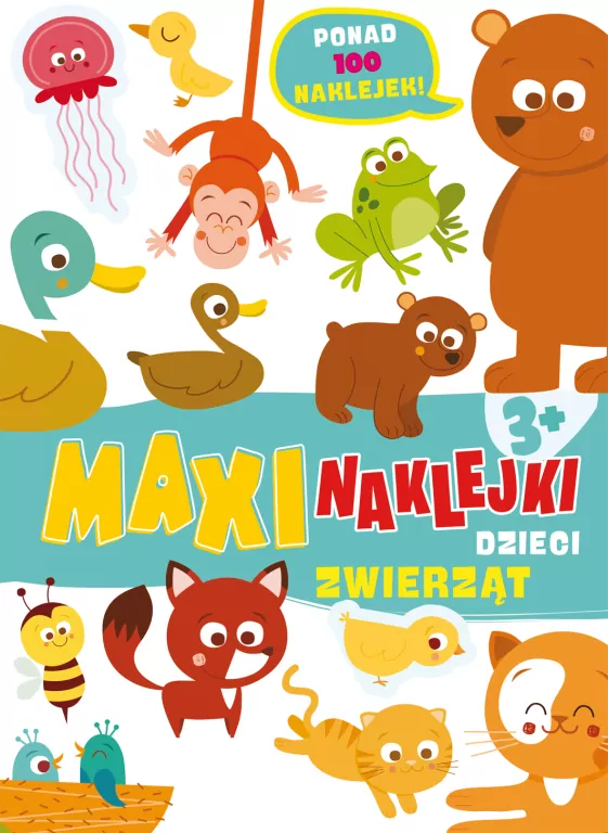 Dzieci zwierząt. Maxinaklejki - tantis.pl