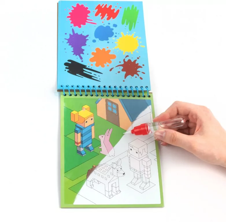 Kolorowanka magiczna wodna Games KIDEA - tantis.pl