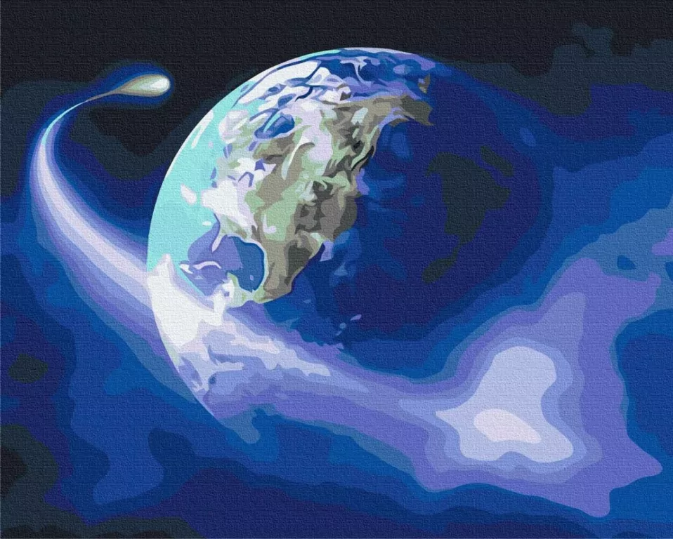 Malowanie po numerach - Satelita 40x50cm - tantis.pl