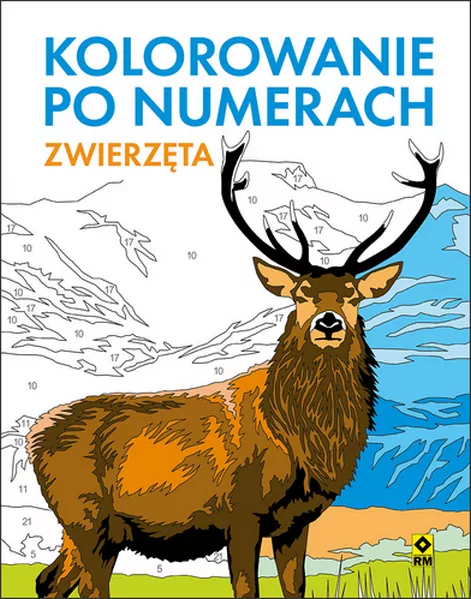 Kolorowanie po numerach. Zwierzęta - tantis.pl