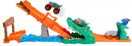 Hot Wheels Monster Trucks Crocodile Crash PS - tantis.pl