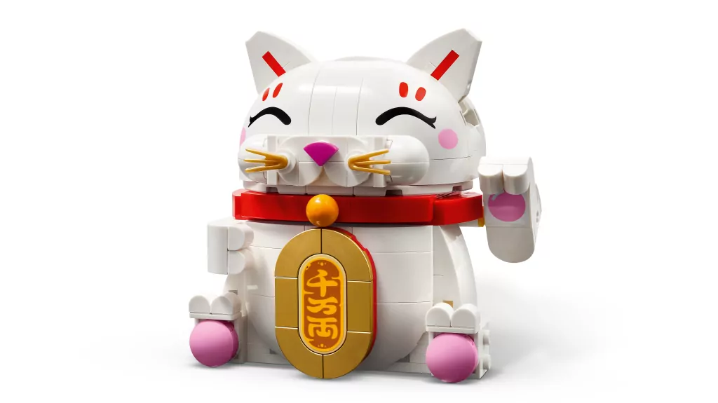 LEGO® Icons. Japoński kot szczęścia 40813 - tantis.pl
