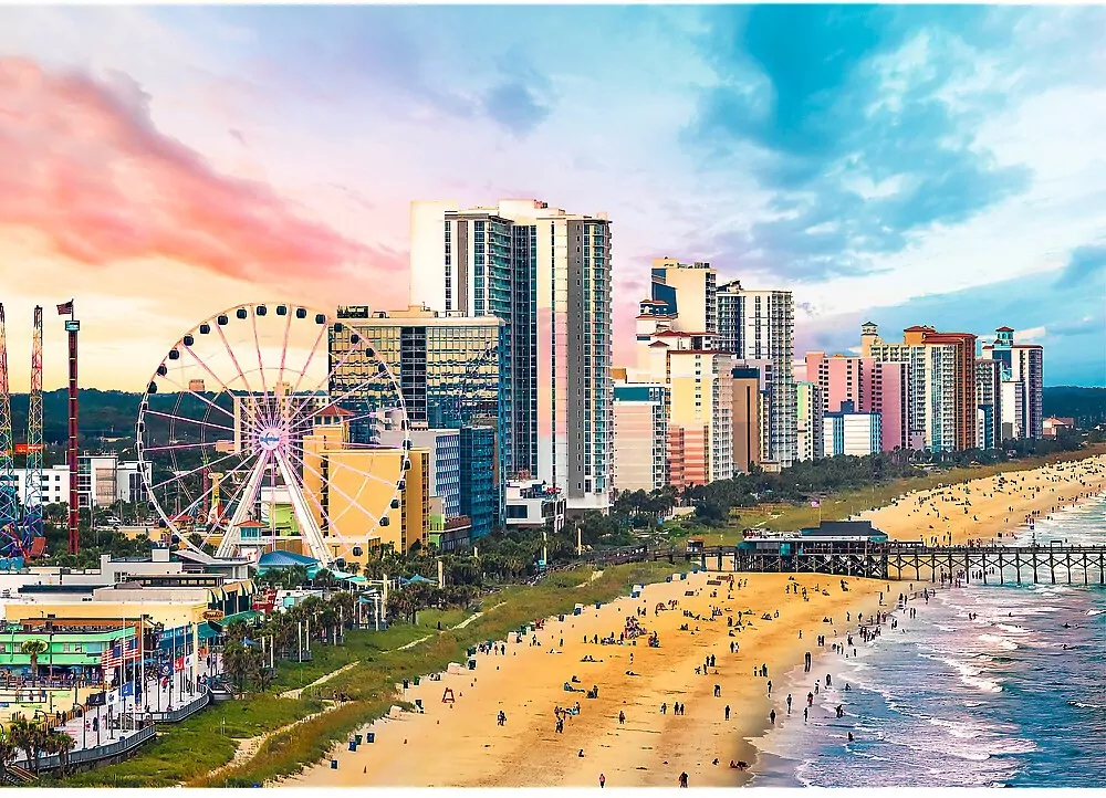 Puzzle 1000. Myrtle Beach, Południowa Karolina, USA - tantis.pl