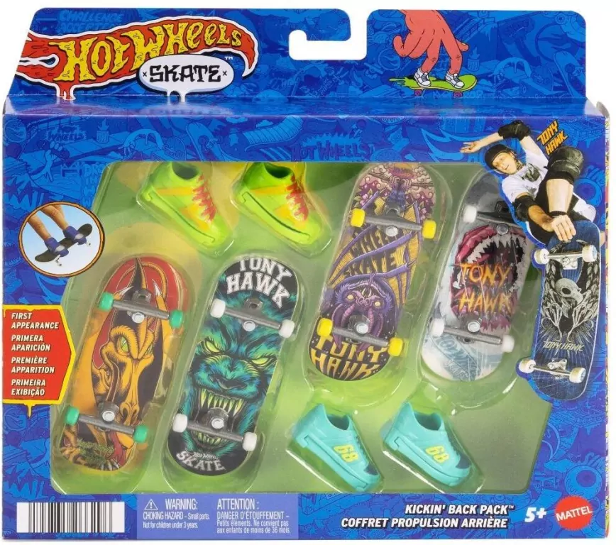 Hot Wheels Skate Deskorolka 4-pak + buty - tantis.pl