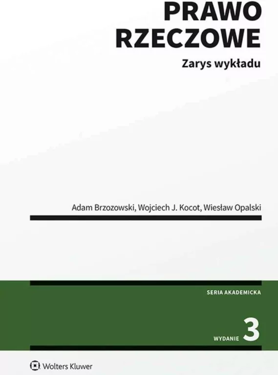 Prawo rzeczowe. Zarys wykładu - tantis.pl