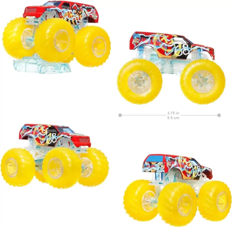 Hot Wheels Monster Trucks Power Smashers mix - tantis.pl
