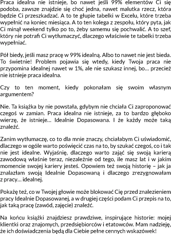 Idealnie Dopasowana. Kariera szyta na miarę - tantis.pl