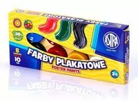 Farby plakatowe 8 kolorów, 10ml. - tantis.pl